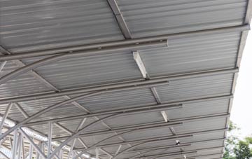 installing Cwm Llinau metal roofing